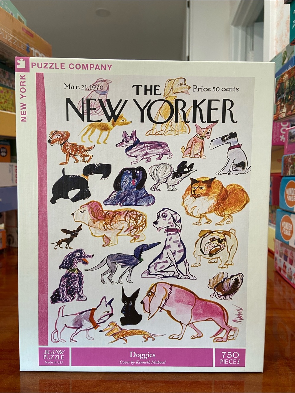 The New Yorker Doggies - 750 Piece Puzzle